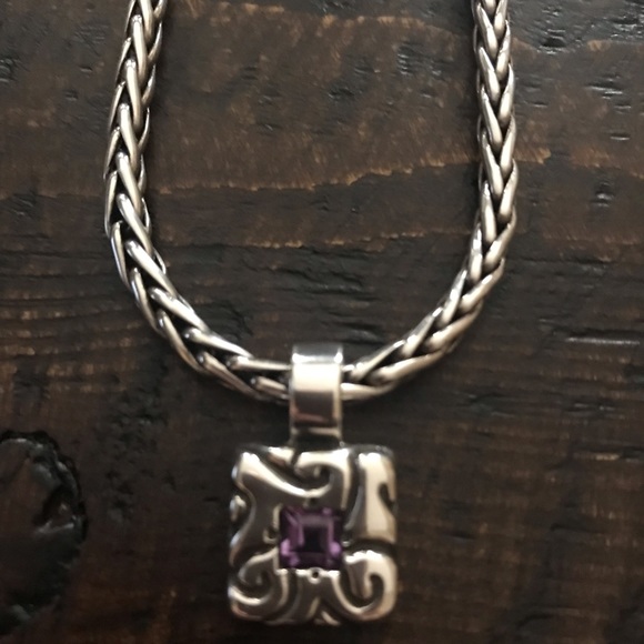 Zina of Beverly Hills Amethyst Necklace - Picture 1 of 6